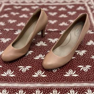 Nude Clark’s Heels